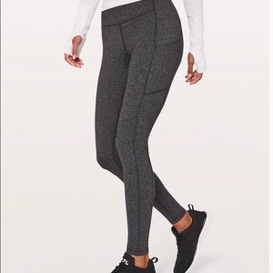 Lululemon speed up tight with lulu bag!